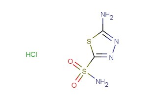 5-amino-1,3,4-thiadiazole-2-sulfonamide hydrochloride