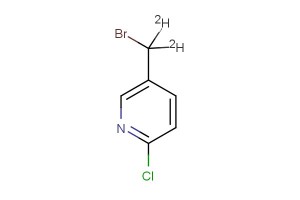5-(bromomethyl-d2)-2-chloropyridine