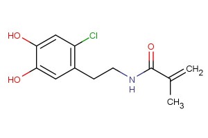 N-(2-chloro-4,5-dihydroxyphenethyl)methacrylamide