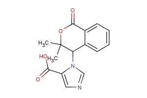 1-(3,3-dimethyl-1-oxoisochroman-4-yl)-1H-imidazole-5-carboxylic acid