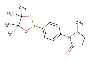 5-methyl-1-(4-(4,4,5,5-tetramethyl-1,3,2-dioxaborolan-2-yl)phenyl)pyrrolidin-2-one