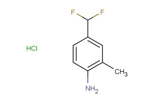 4-(difluoromethyl)-2-methylaniline hydrochloride