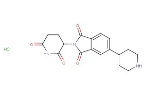 2-(2,6-dioxopiperidin-3-yl)-5-(piperidin-4-yl)isoindoline-1,3-dione hydrochloride