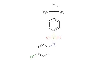 4-(tert-butyl)-N-(4-chlorophenyl)benzenesulfonamide