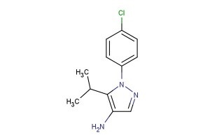 1-(4-chlorophenyl)-5-isopropyl-1H-pyrazol-4-amine