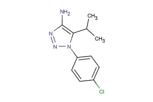 1-(4-chlorophenyl)-5-isopropyl-1H-1,2,3-triazol-4-amine