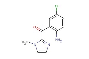 (2-amino-5-chlorophenyl)(1-methyl-1H-imidazol-2-yl)methanone