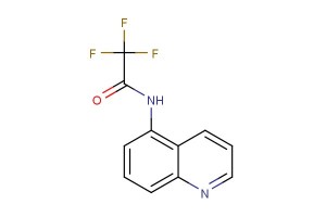 2,2,2-trifluoro-N-(quinolin-5-yl)acetamide