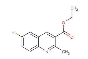 ethyl 6-fluoro-2-methylquinoline-3-carboxylate