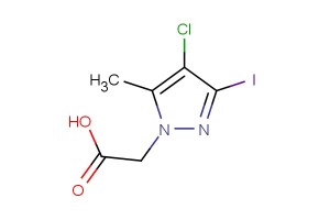 2-(4-chloro-3-iodo-5-methyl-1H-pyrazol-1-yl)acetic acid