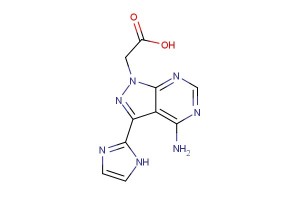 2-(4-amino-3-(1H-imidazol-2-yl)-1H-pyrazolo[3,4-d]pyrimidin-1-yl)acetic acid
