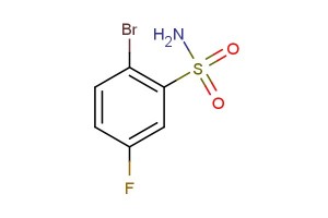 2-bromo-5-fluorobenzenesulfonamide