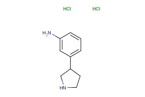 3-(pyrrolidin-3-yl)aniline dihydrochloride