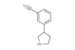 3-(pyrrolidin-3-yl)benzonitrile
