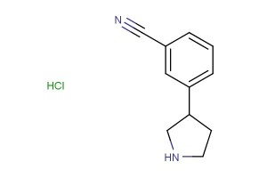 3-(pyrrolidin-3-yl)benzonitrile hydrochloride