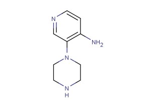 3-(piperazin-1-yl)pyridin-4-amine
