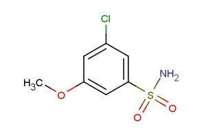 3-chloro-5-methoxybenzenesulfonamide