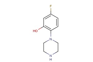 5-fluoro-2-(piperazin-1-yl)phenol