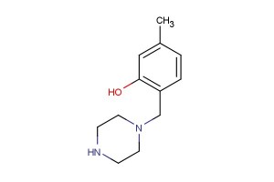 5-methyl-2-(piperazin-1-ylmethyl)phenol