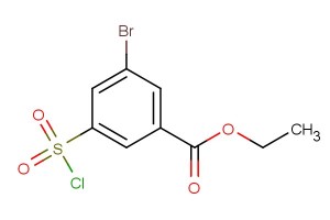 ethyl 3-bromo-5-(chlorosulfonyl)benzoate