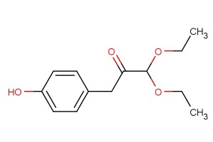 1,1-diethoxy-3-(4-hydroxyphenyl)propan-2-one