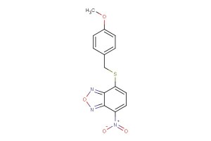 4-((4-methoxybenzyl)thio)-7-nitrobenzo[c][1,2,5]oxadiazole