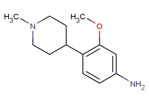 3-methoxy-4-(1-methylpiperidin-4-yl)aniline
