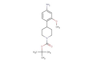 tert-butyl 4-(4-amino-2-methoxyphenyl)piperidine-1-carboxylate