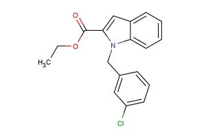 ethyl 1-(3-chlorobenzyl)-1H-indole-2-carboxylate