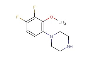 1-(3,4-difluoro-2-methoxyphenyl)piperazine
