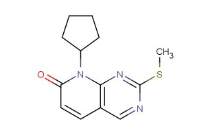 8-cyclopentyl-2-(methylthio)pyrido[2,3-d]pyrimidin-7(8H)-one