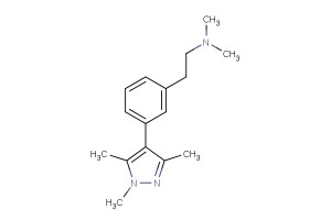 N,N-dimethyl-2-(3-(1,3,5-trimethyl-1H-pyrazol-4-yl)phenyl)ethanamine