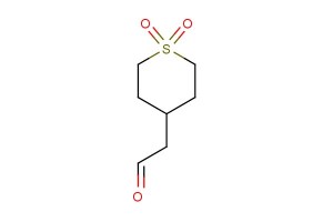 2-(1,1-dioxidotetrahydro-2H-thiopyran-4-yl)acetaldehyde