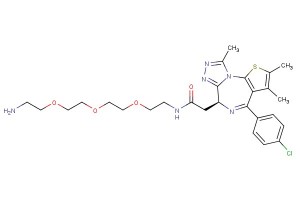 (S)-N-(2-(2-(2-(2-aminoethoxy)ethoxy)ethoxy)ethyl)-2-(4-(4-chlorophenyl)-2,3,9-trimethyl-6H-thieno[3,2-f][1,2,4]triazolo[4,3-a][1,4]diazepin-6-yl)acetamide