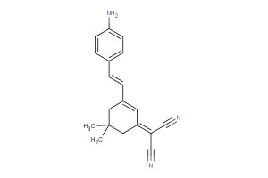 (E)-2-(3-(4-aminostyryl)-5,5-dimethylcyclohex-2-en-1-ylidene)malononitrile