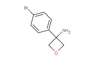 3-(4-bromophenyl)oxetan-3-amine