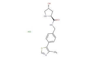 (2S,4R)-4-hydroxy-N-(4-(4-methylthiazol-5-yl)benzyl)pyrrolidine-2-carboxamide hydrochloride