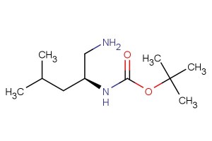 tert-butyl (S)-(1-amino-4-methylpentan-2-yl)carbamate