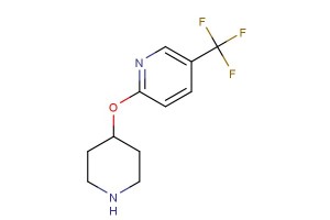 2-(piperidin-4-yloxy)-5-(trifluoromethyl)pyridine