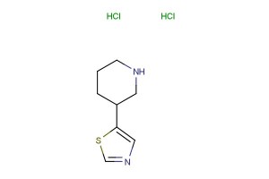 5-(piperidin-3-yl)thiazole dihydrochloride
