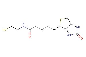 N-(2-mercaptoethyl)-5-((3aS,4S,6aR)-2-oxohexahydro-1H-thieno[3,4-d]imidazol-4-yl)pentanamide