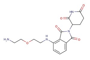 4-((2-(2-aminoethoxy)ethyl)amino)-2-(2,6-dioxopiperidin-3-yl)isoindoline-1,3-dione