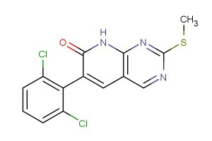 6-(2,6-dichlorophenyl)-2-(methylthio)pyrido[2,3-d]pyrimidin-7(8H)-one