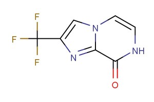 2-(trifluoromethyl)imidazo[1,2-a]pyrazin-8(7H)-one