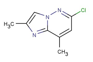 6-chloro-2,8-dimethyl-imidazo[1,2-b]pyridazine