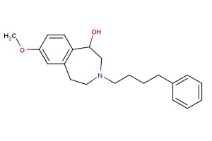 7-methoxy-3-(4-phenylbutyl)-2,3,4,5-tetrahydro-1H-benzo[d]azepin-1-ol