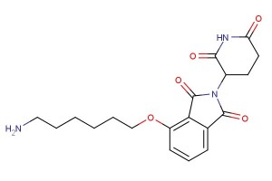 4-((6-aminohexyl)oxy)-2-(2,6-dioxopiperidin-3-yl)isoindoline-1,3-dione