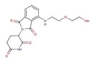 2-(2,6-dioxopiperidin-3-yl)-4-((2-(2-hydroxyethoxy)ethyl)amino)isoindoline-1,3-dione