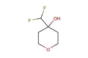 4-(difluoromethyl)tetrahydro-2H-pyran-4-ol