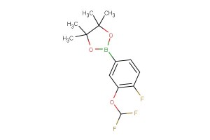 2-(3-(difluoromethoxy)-4-fluorophenyl)-4,4,5,5-tetramethyl-1,3,2-dioxaborolane